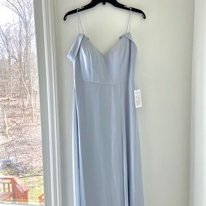 Jenny Yoo Priya dress in Whisper Blue